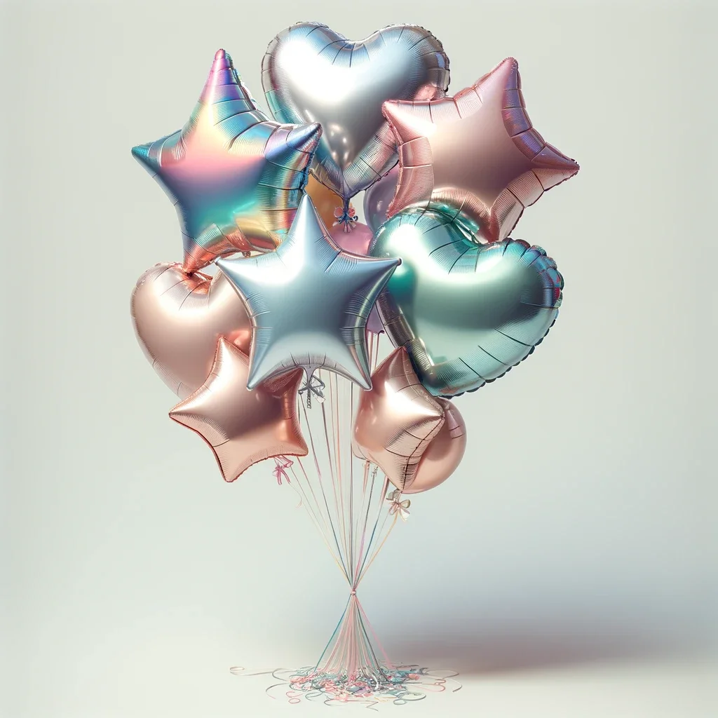 Grab & Go Themed Helium Foil Balloon Bouquet